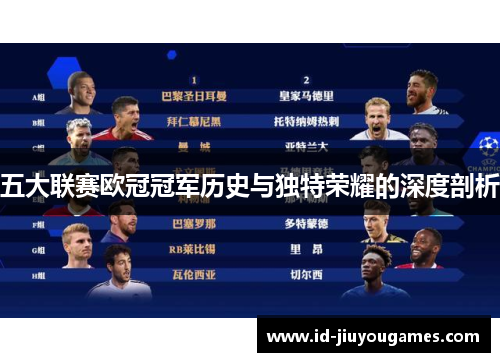 五大联赛欧冠冠军历史与独特荣耀的深度剖析
