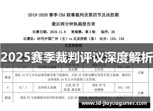 2025赛季裁判评议深度解析