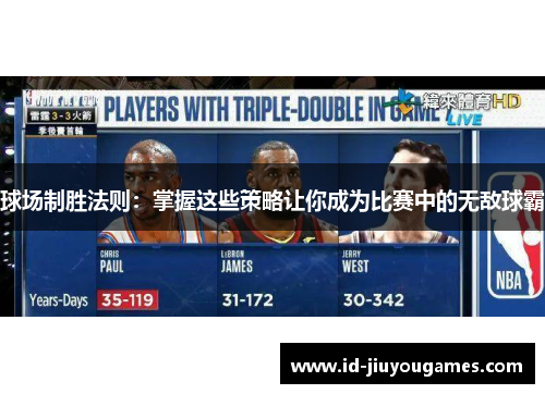 球场制胜法则：掌握这些策略让你成为比赛中的无敌球霸